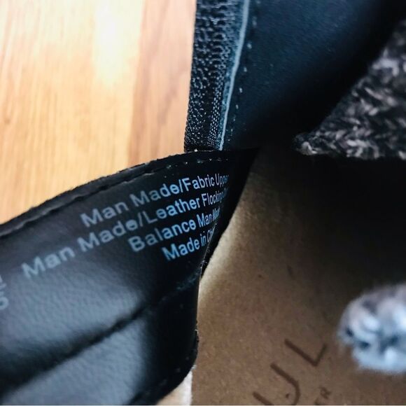 SOUL‎ Naturalizer Atlas Black Leather Wedge Ankle Boot Bootie Lace Up Size 8 New - Picture 9 of 12